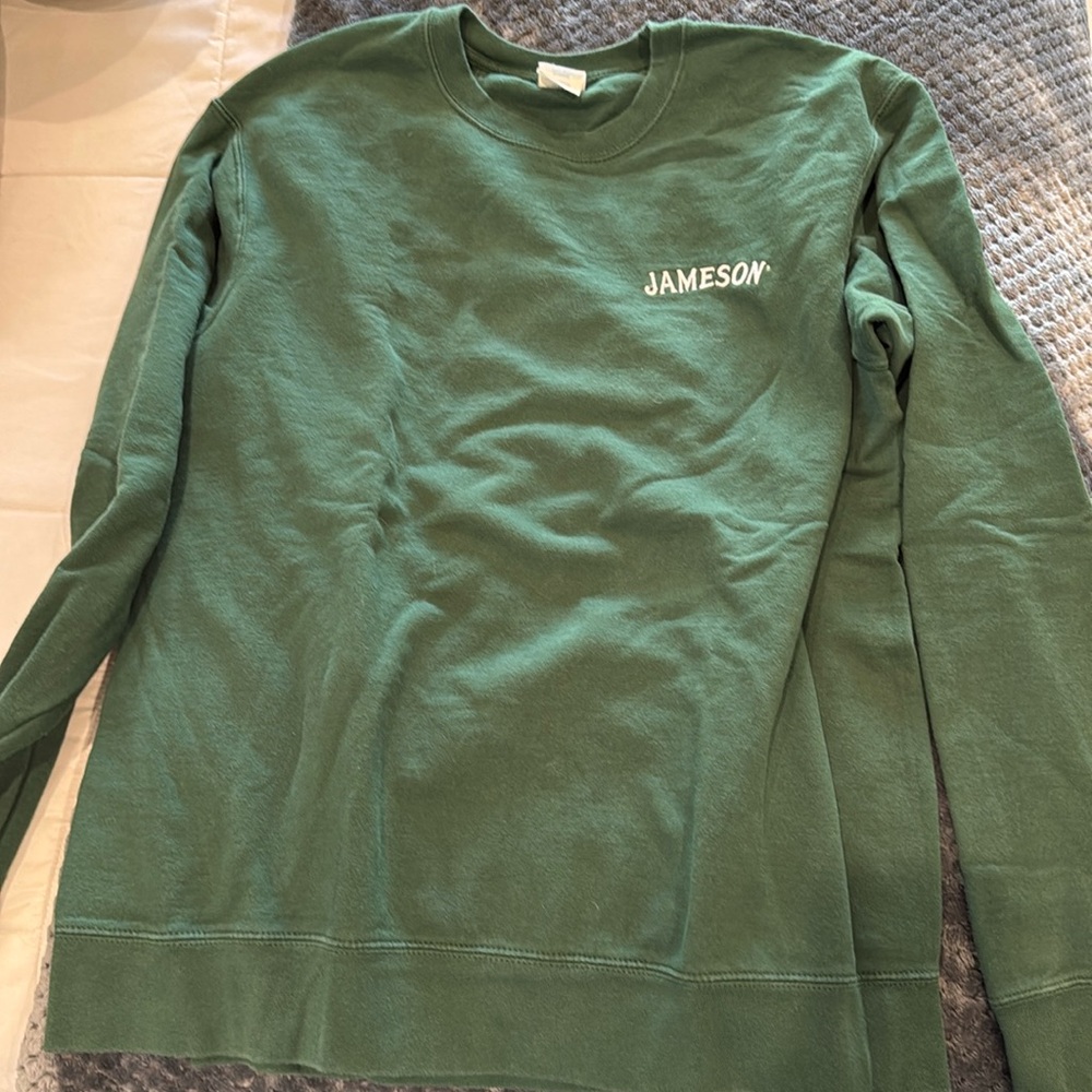 Jameson green crew sweatshirt